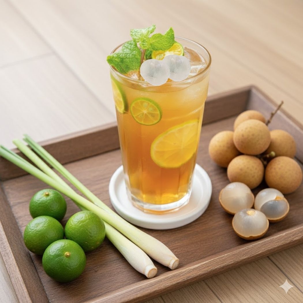 TRÀ TẮC LONG NHÃN 